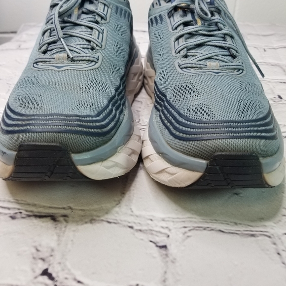 Hoka Bondi 6 majolica blue running shoes main image 4